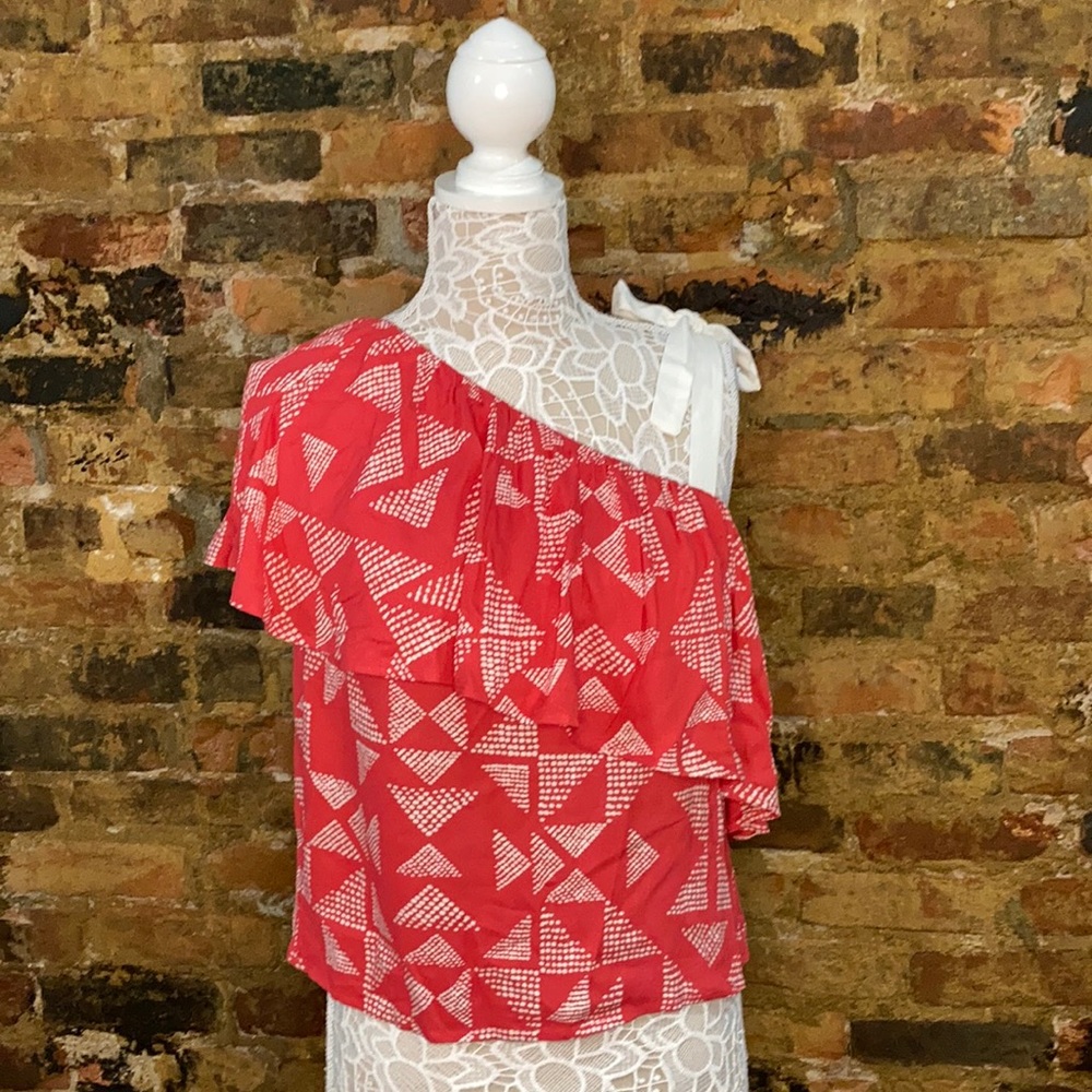 Splendid One Shoulder Top (Size XS)